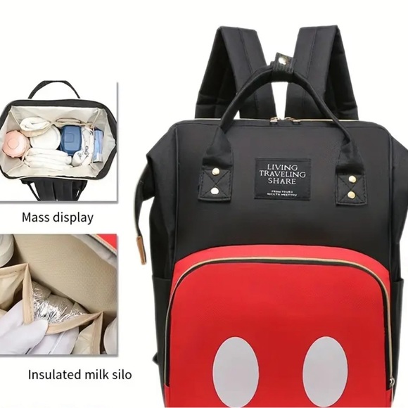 New Mickey diaper bag / Mickey backpack - Picture 7 of 7